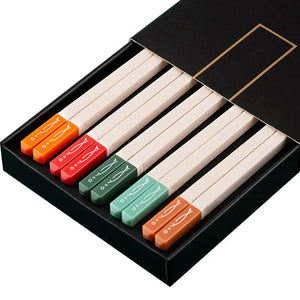 5Pairs High Quality Japanese Non-Slip Chopsticks